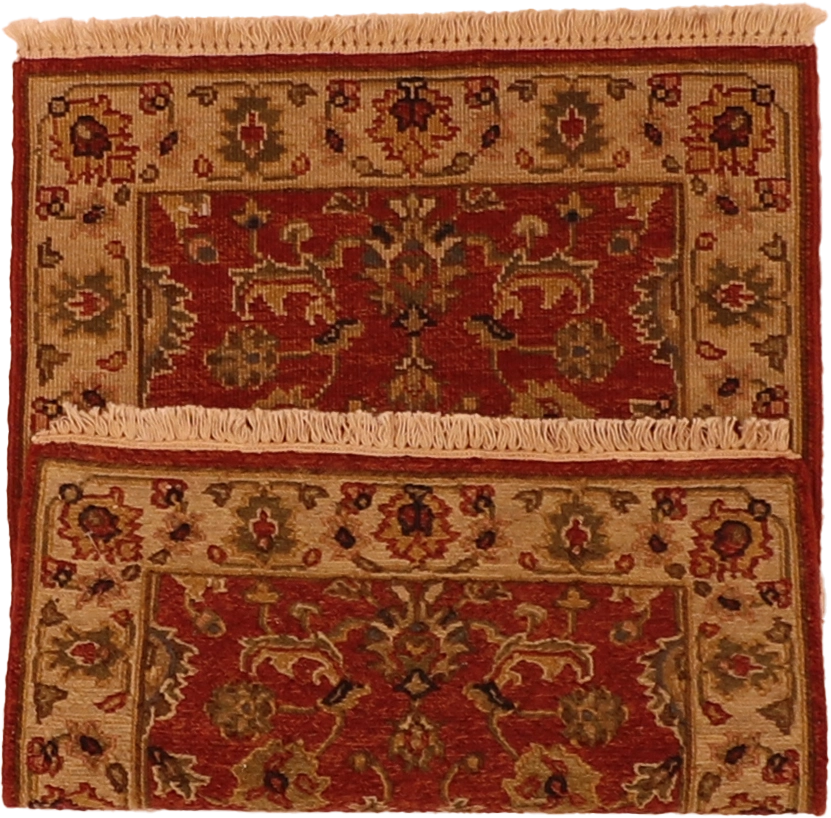 W 2 - L 3 - Isfahan Fine/Wool All Over Rectangle - Finest Hand-Knotted Quality Wool - 63825