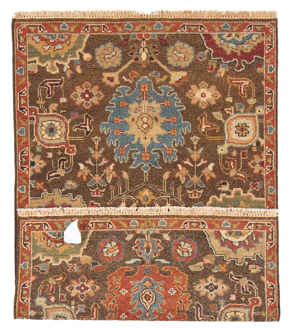 W 3.1 L 5 Kerman Sumak 100% Wool Hand-Woven All-Over Design - 63835