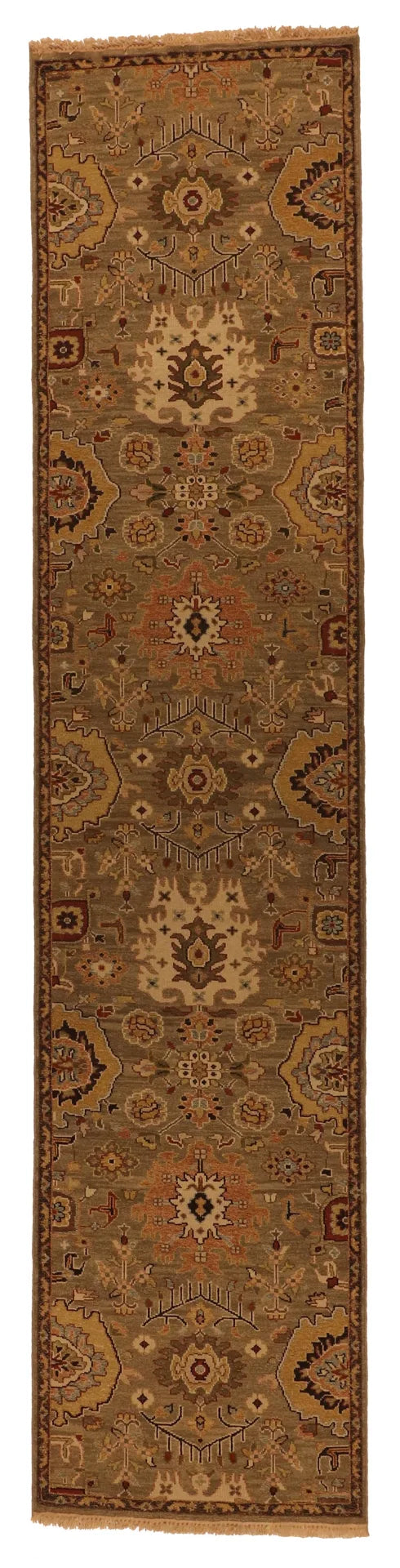 W 2.8 - L 11.9 - Tabriz Fine/Wool Kilim Rectangle - Finest Hand-Made Quality Wool - 63850