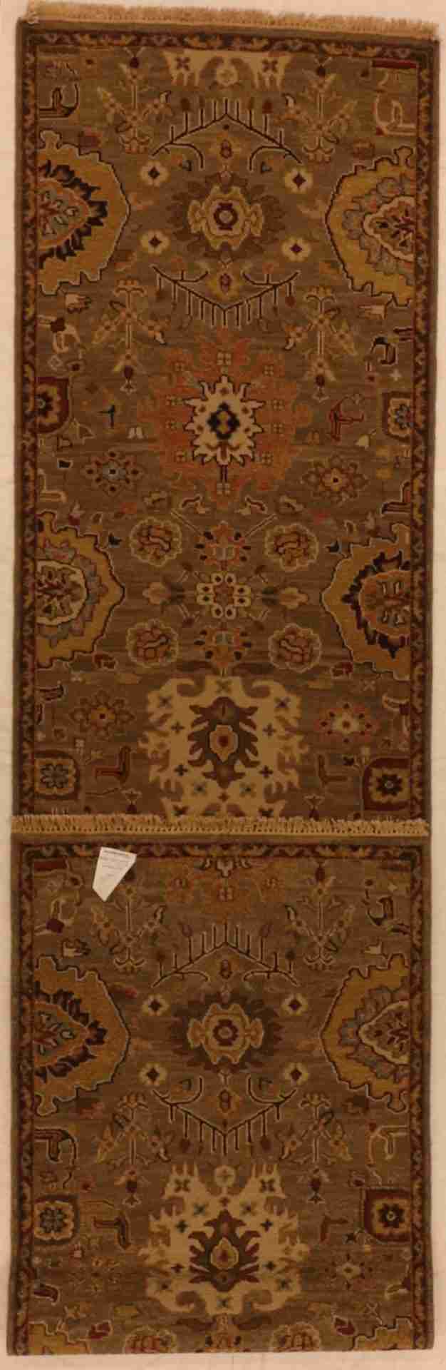 W 2.8 - L 11.9 - Tabriz Fine/Wool Kilim Rectangle - Finest Hand-Made Quality Wool - 63850