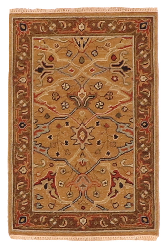 W 3 L 4.10 Tabriz Sumak 100% Wool Hand-Woven All-Over Design - 63881