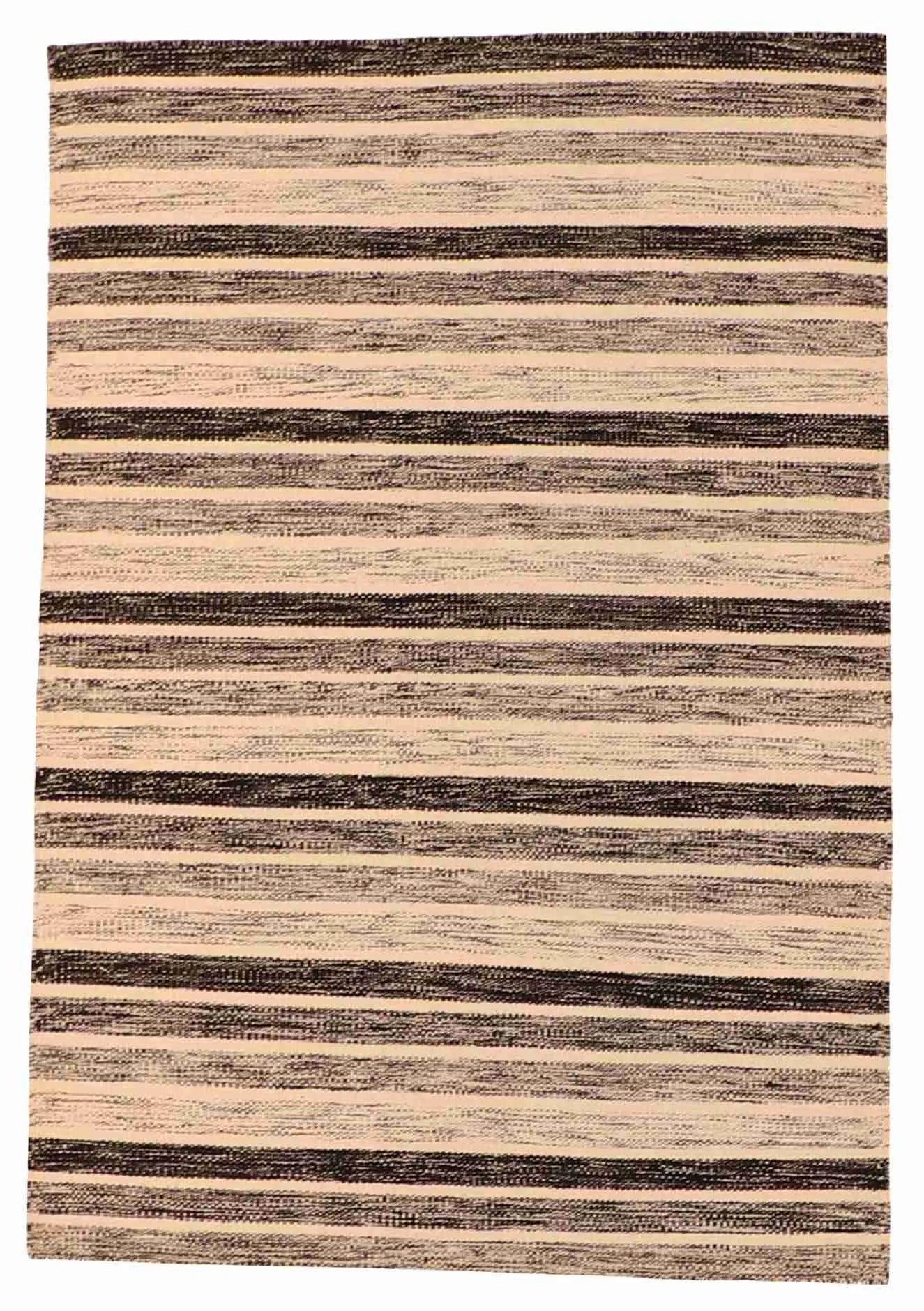 5.2 x 7.6 - Kilim Wool Contemporary Rectangle - Finest Hand-Made Quality Wool - 63887