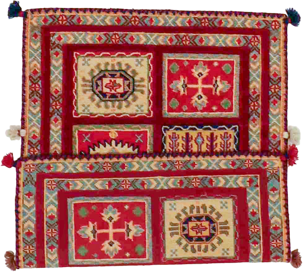 W 2 - L 3 - Bakhtiarie Fine/Wool All Over Rectangle - Finest Hand-Knotted Quality Wool - 64086
