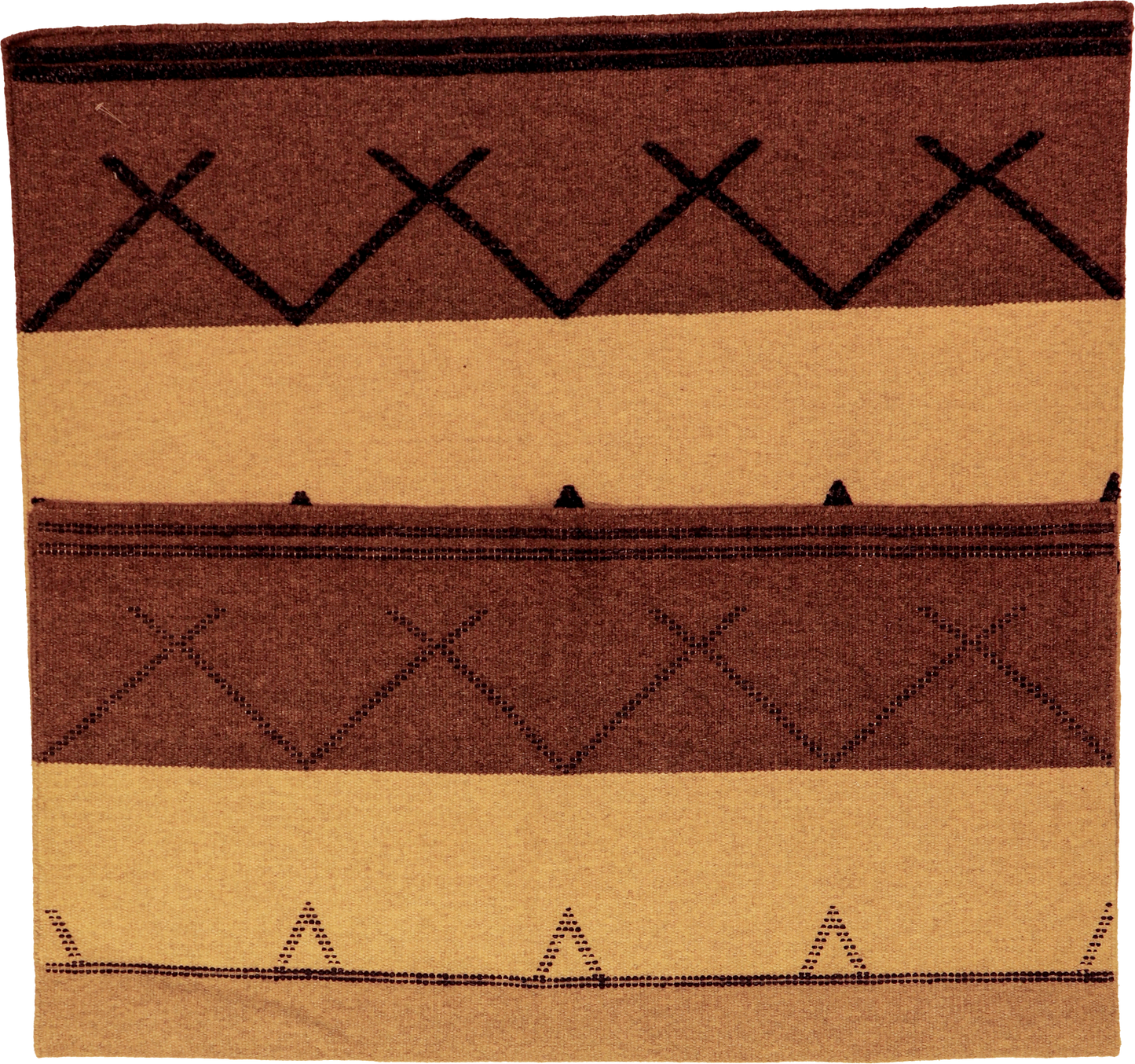 W 5 L 7 Kilim 100% Wool Hand-Woven All-Over Design - 64350