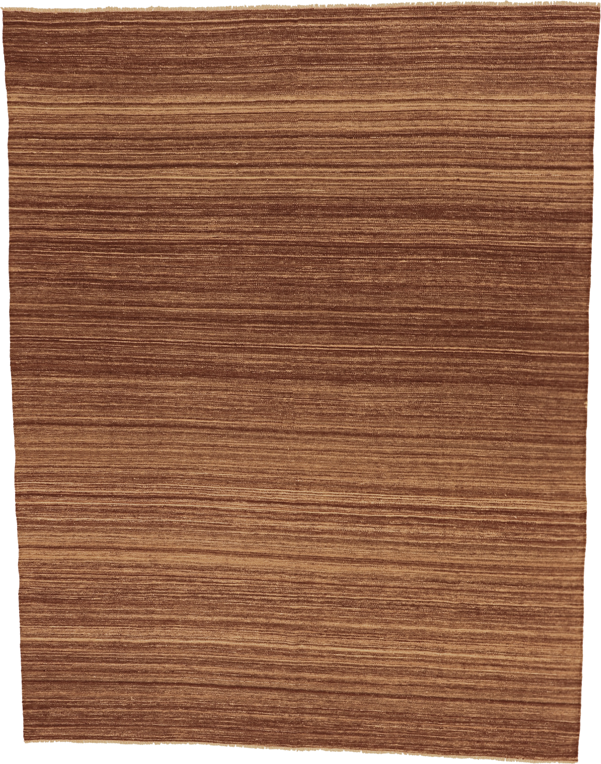 W 7.3 L 9.4 Modern 100% Wool Hand-Woven All-Over Design - 64357