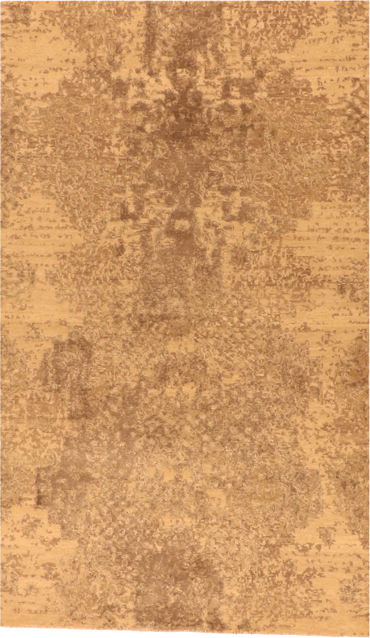 W 3 L 5 Modern Wool And Silk Blend Hand-Woven All-Over Design - 64405
