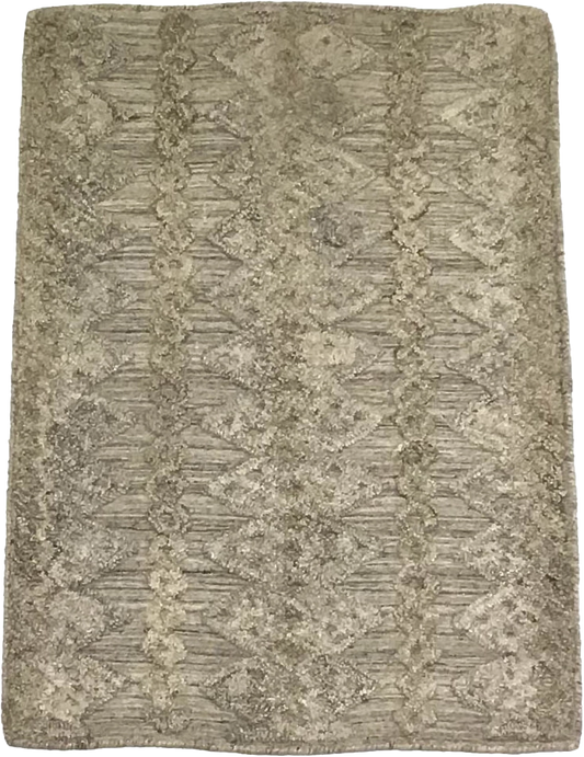 W 2 L 3 Modern 100% Wool Hand-Woven All-Over Design - 64511