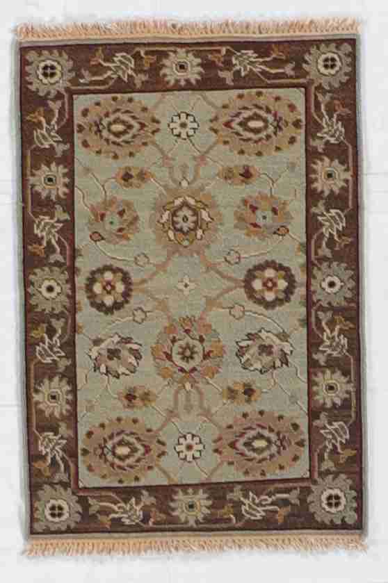 W 2 - L 3 - Tabriz Fine/Wool All Over Rectangle - Finest Hand-Knotted Quality Wool - 64594