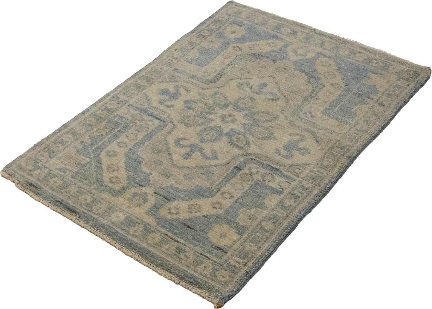 W 2 L 3 Modern 100% Wool Hand-Woven All-Over Design - 64633