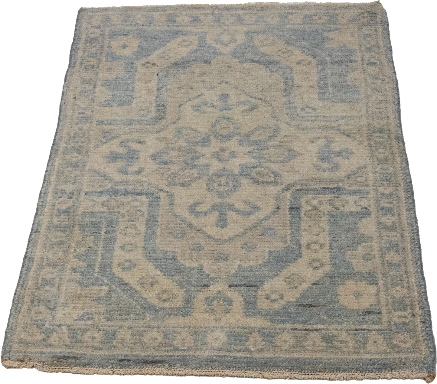 W 2 L 3 Modern 100% Wool Hand-Woven All-Over Design - 64633