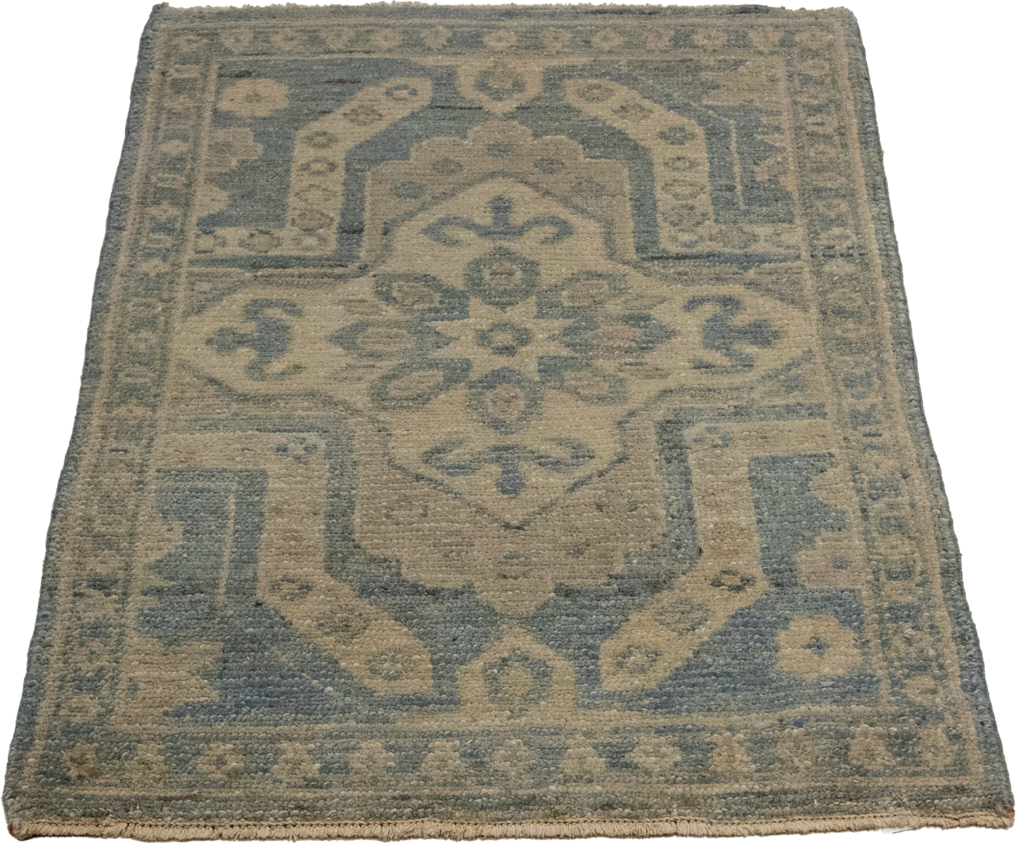 W 2 L 3 Modern 100% Wool Hand-Woven All-Over Design - 64633