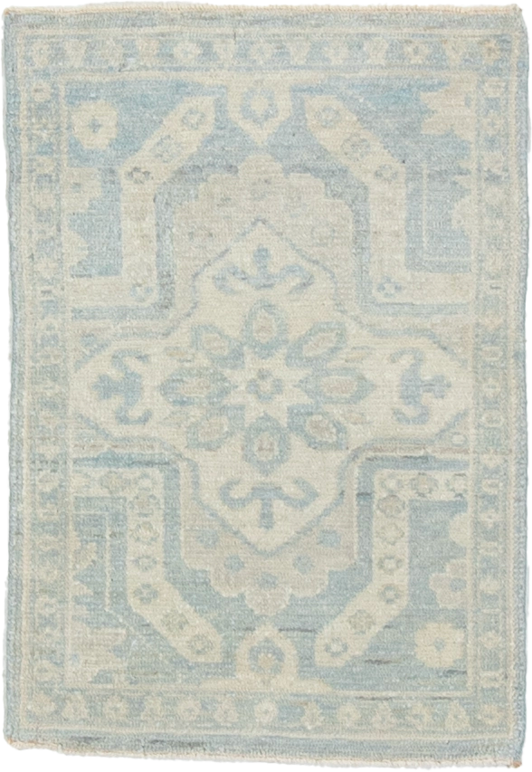 W 2 L 3 Modern 100% Wool Hand-Woven All-Over Design - 64633