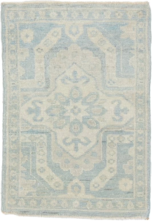 W 2 L 3 Modern 100% Wool Hand-Woven All-Over Design - 64633