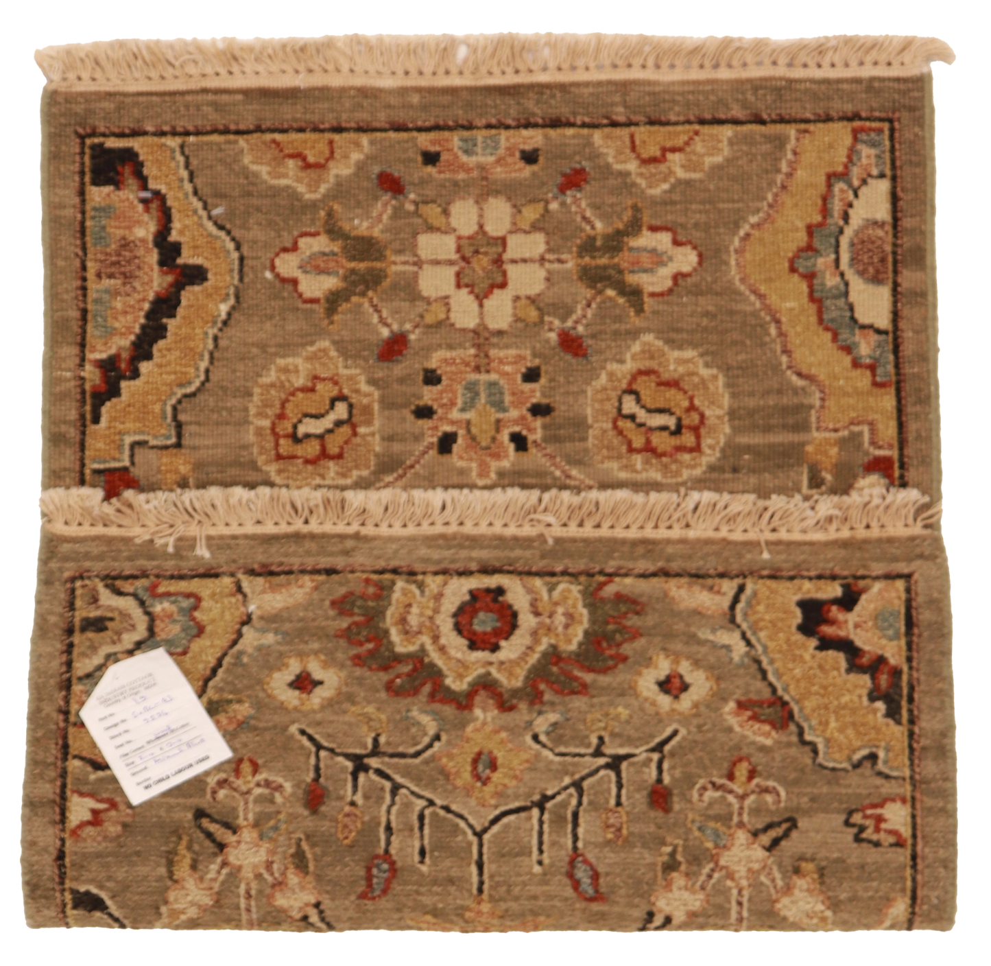 W 2 - L 3 - Transitional Fine/Wool All Over Rectangle - Finest Hand-Woven Quality Wool - 64637