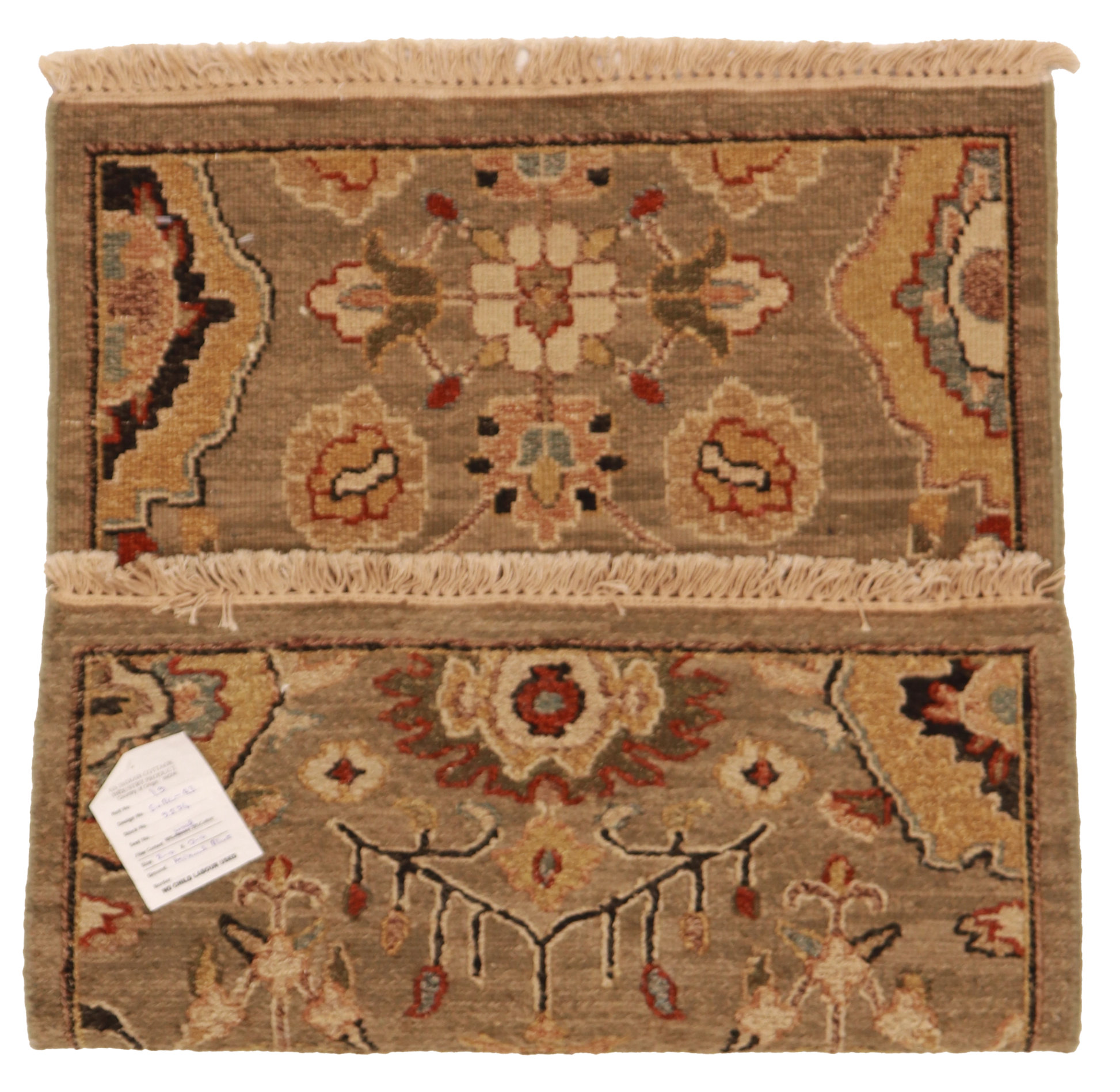 W 2 - L 3 - Transitional Fine/Wool All Over Rectangle - Finest Hand-Woven Quality Wool - 64637
