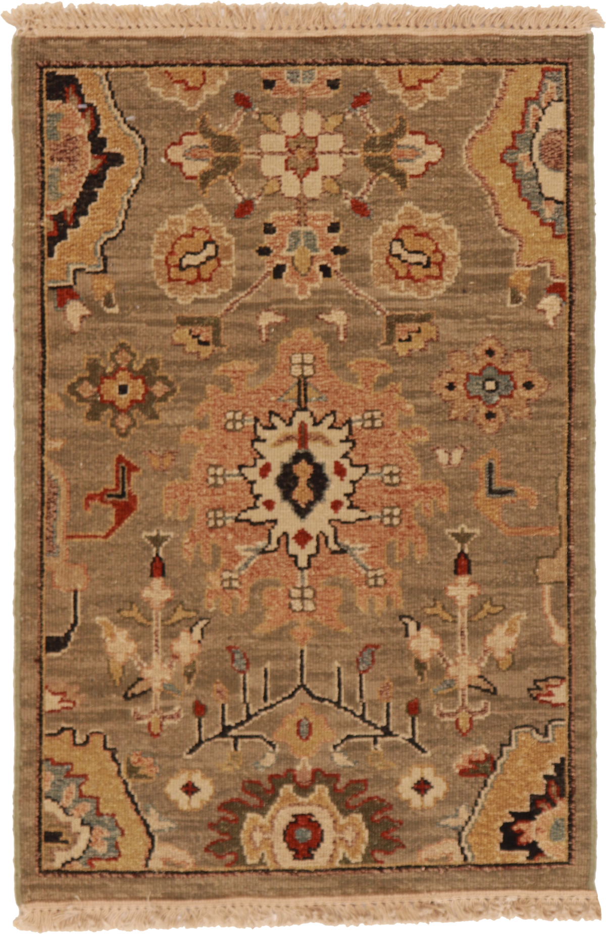 W 2 L 3 Bijar 100% Wool Hand-Woven All-Over Design - 64637