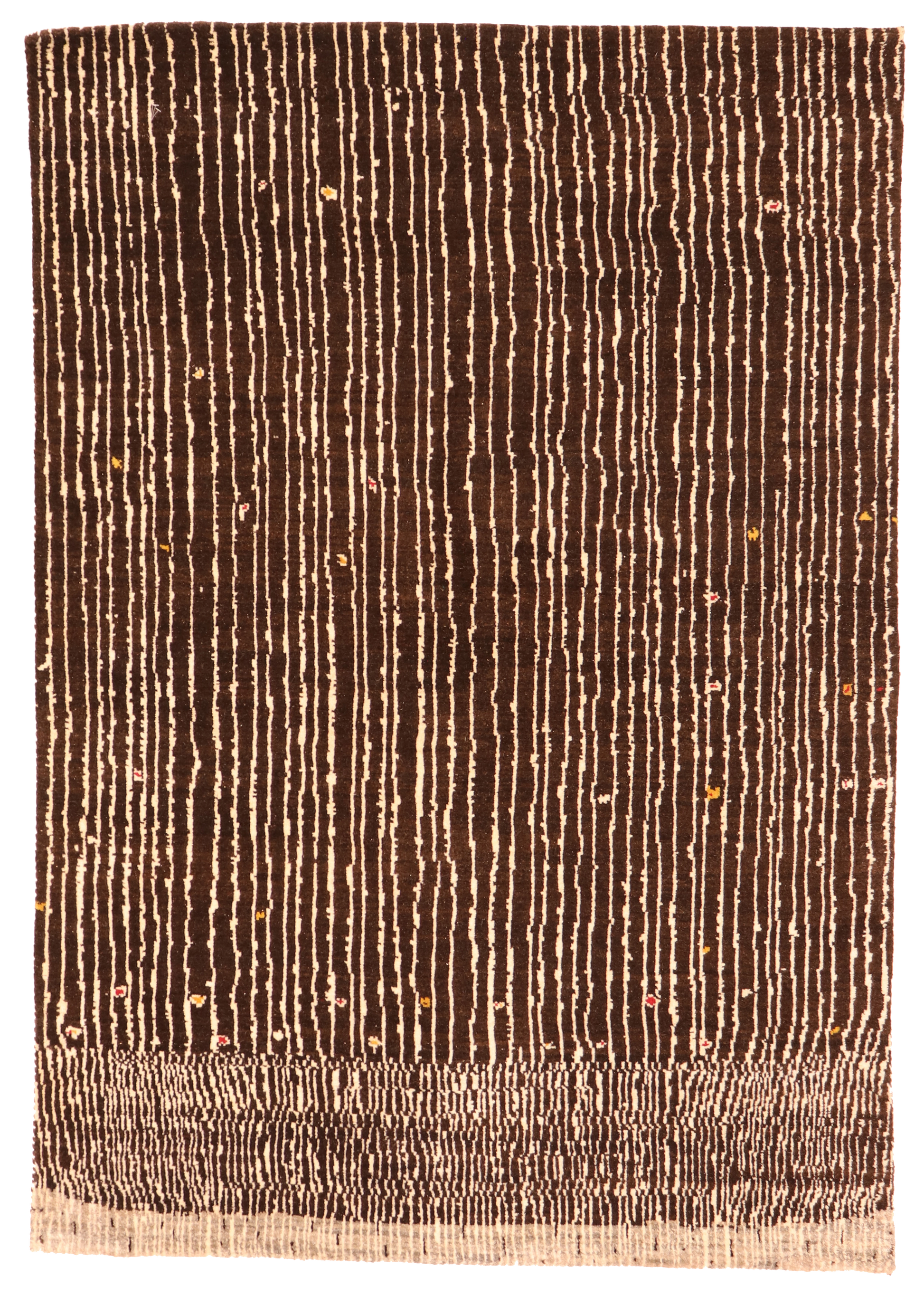 W 4 L 5.10 Atash 100% Wool Hand-Woven - 64686