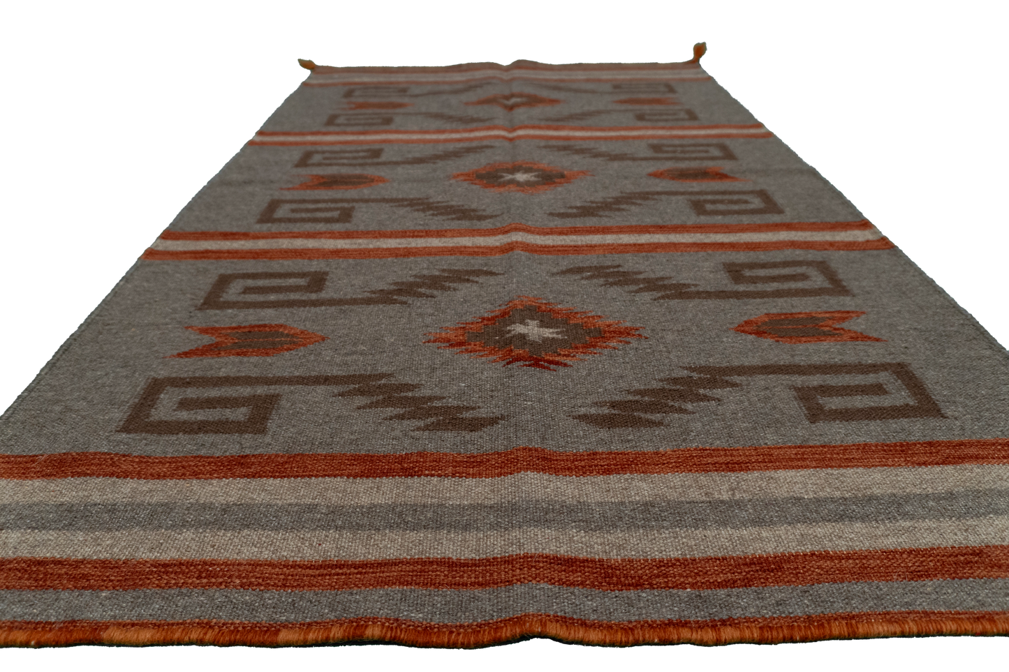 W 3 L 5 Navajo 100% Wool Hand-Woven All-Over Design - 64744