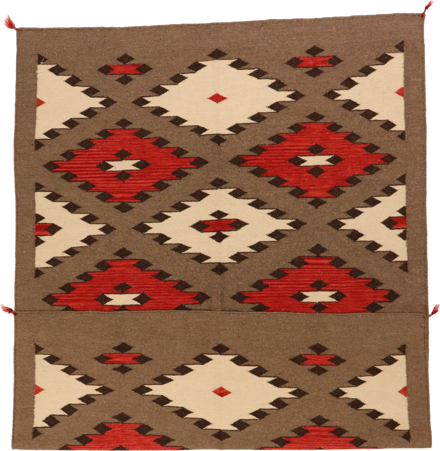 W 5.1 L 7 Navajo 100% Wool Hand-Woven All-Over Design - 64810