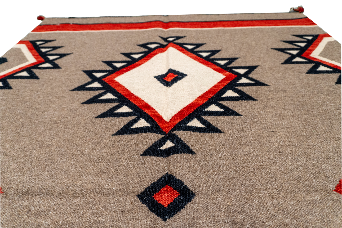 W 4 - L 6 - Navajo Fine/Wool All Over Rectangle - Finest Hand-Made Quality Wool - 64836