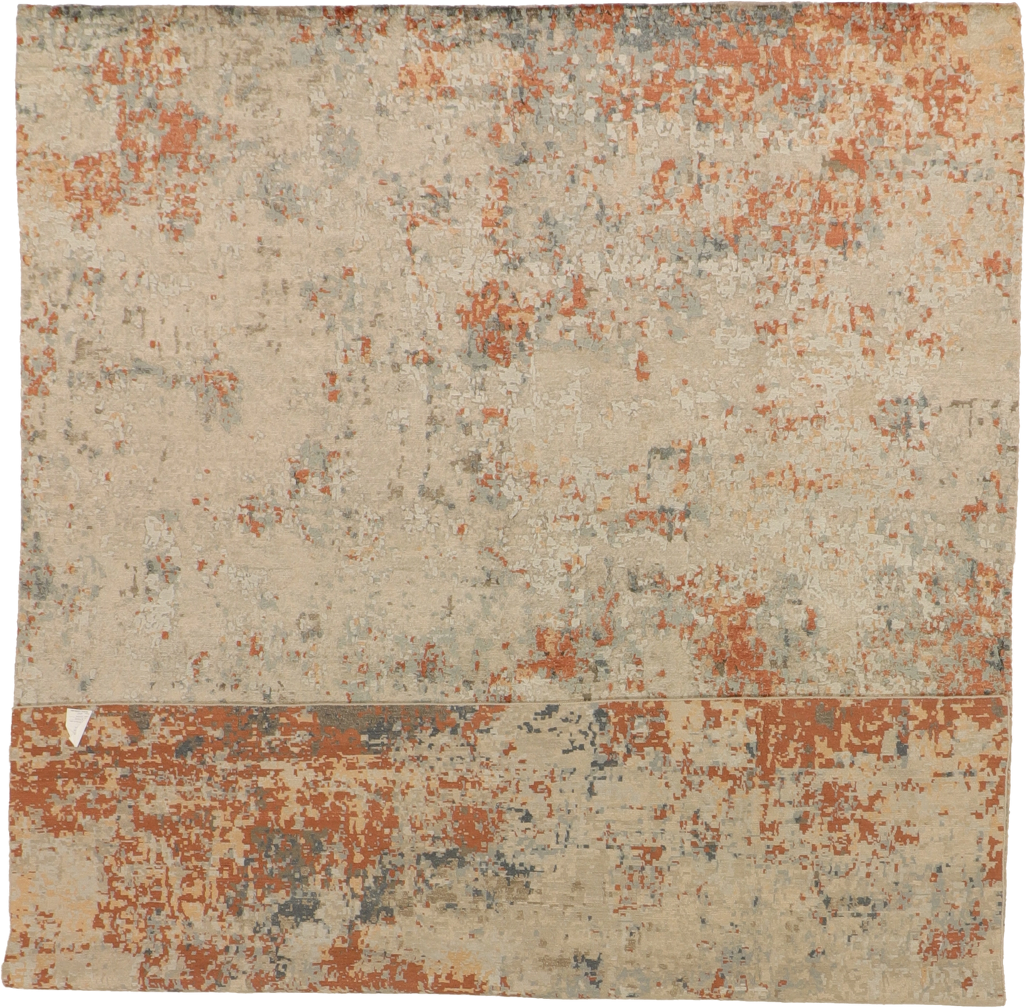 W 8.1 L 9.11 Modern 100% Wool Hand-Knotted Rug - 65004