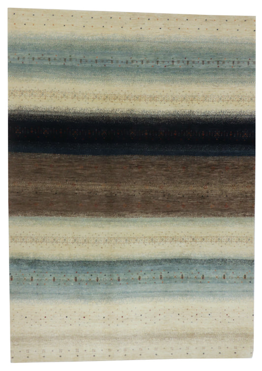 W 8.2 L 11.5 Gabbeh 100% Wool Hand-Woven All-Over Design - 65234