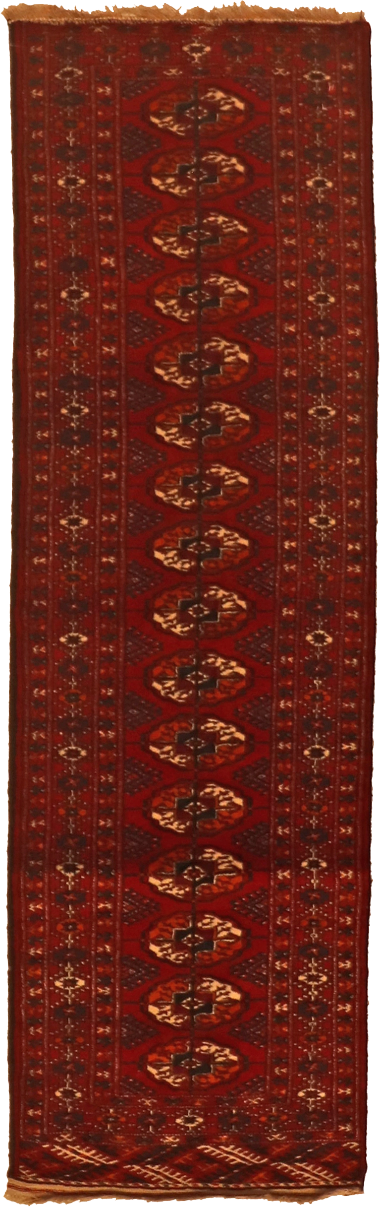 W 1.1 L 5.11 Moud 100% Wool Hand-Woven All-Over Design - 65256