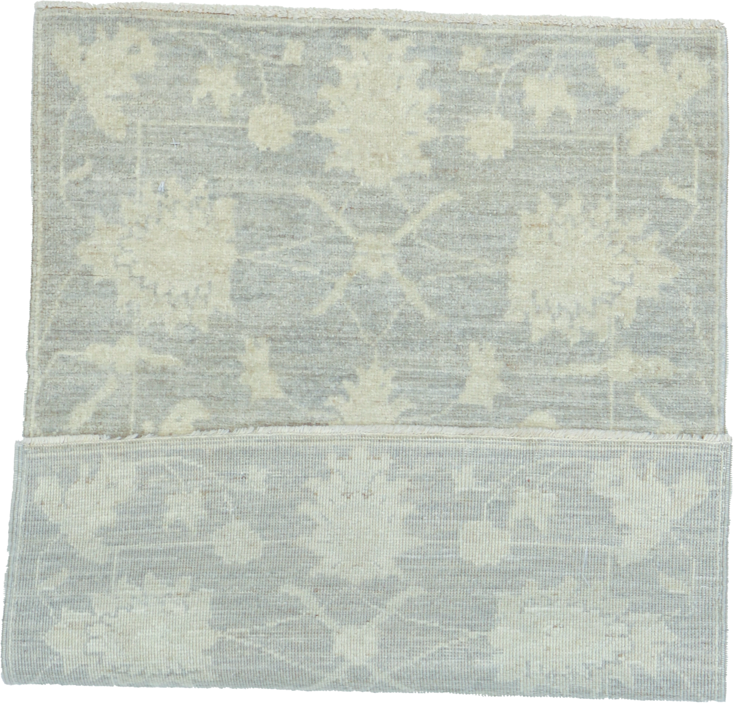 W 2 - L 3 - Oushak Fine/Wool All Over Rectangle - Finest Hand-Knotted Quality Wool - 65266