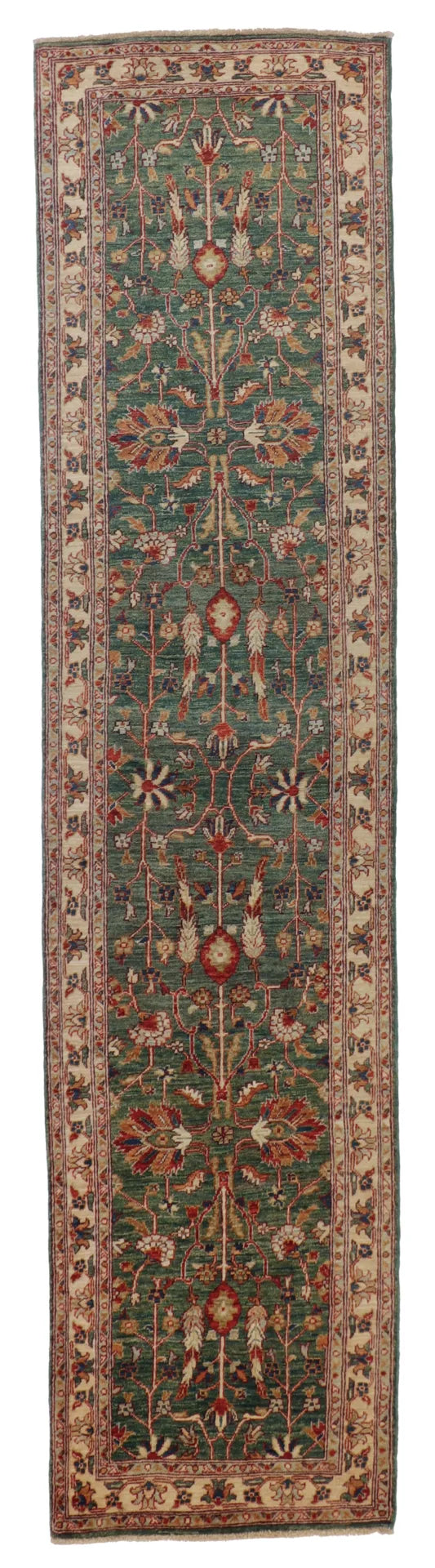 2.6 x 10 - Ziegler Fine/Wool All Over Rectangle - Finest Hand-Knotted Quality Wool — 65407