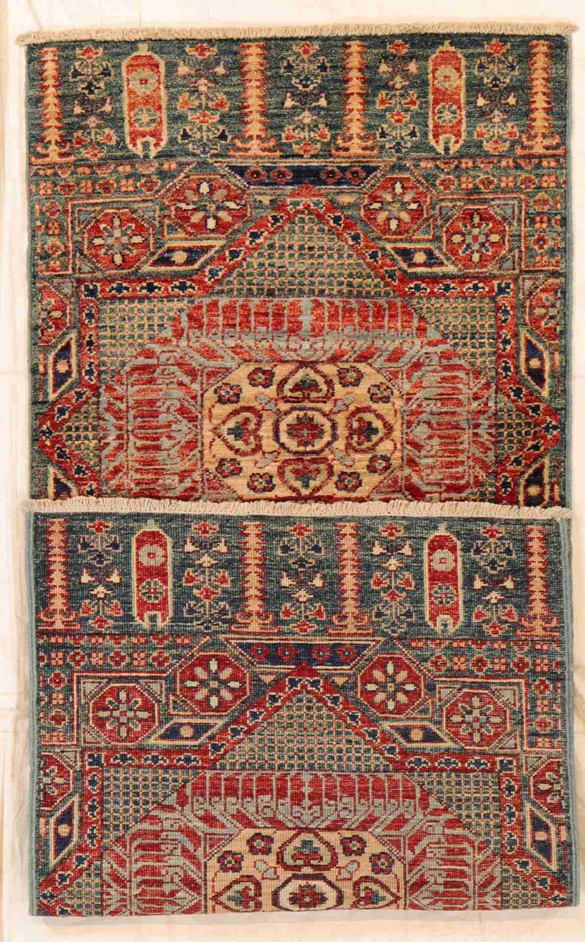 W 2.1 - L 5 - Bijar Fine/Wool All Over Rectangle - Finest Hand-Knotted Quality Wool - 65444