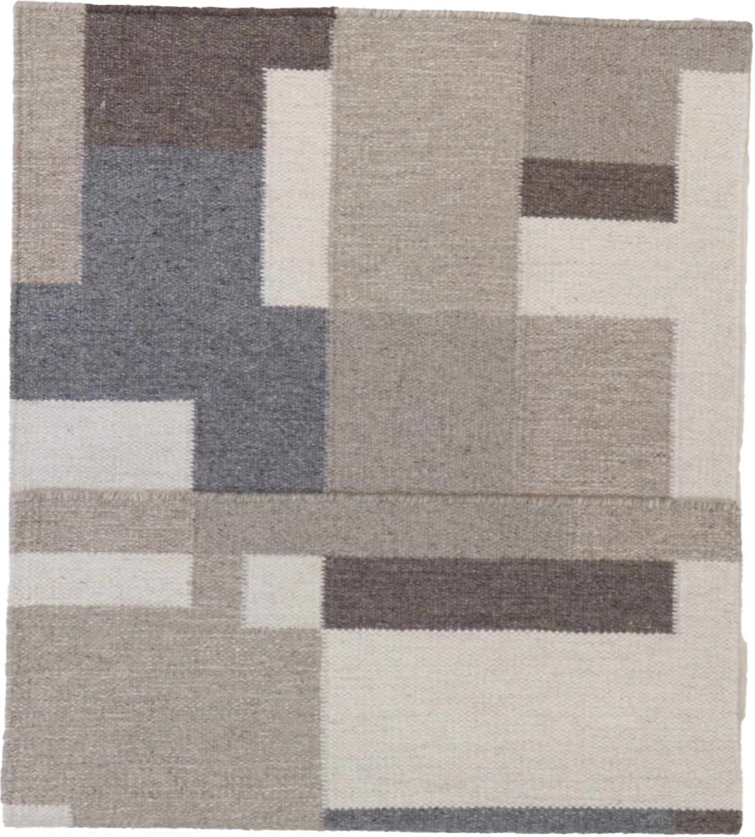 W 3 L 5 Kilim 100% Wool Hand-Woven All-Over Design - 65485