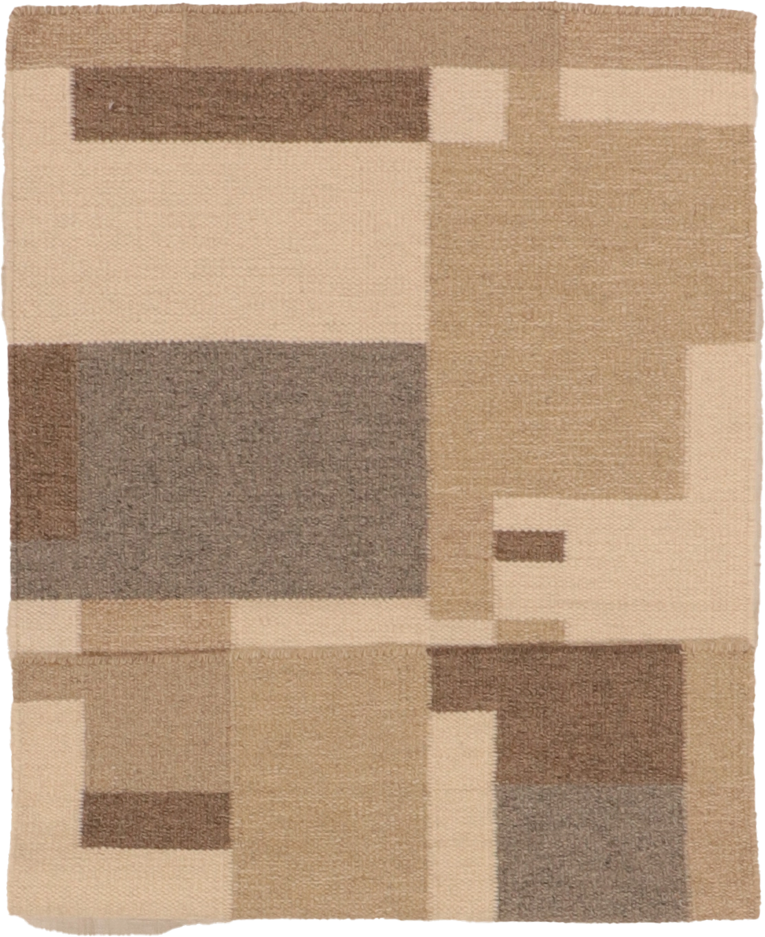 W 3 - L 5 Kilim 100% Wool Hand-Woven All-Over Design - 65490