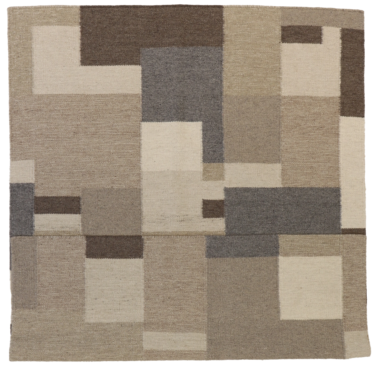 W 5 - L 7 - Kilim Fine/Wool All Over Rectangle - Finest Hand-Made Quality Wool - 65499