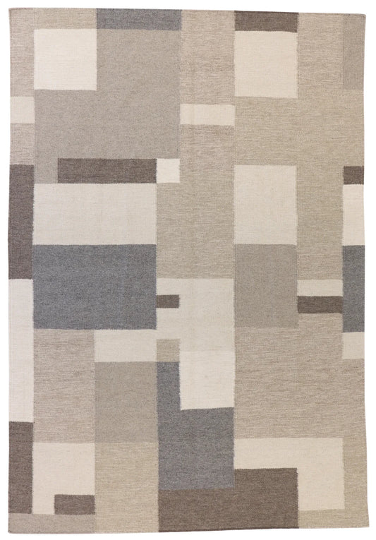 6 x 9 - Kilim Fine/Wool All Over Rectangle - Finest Hand-Made Quality Wool — 65520