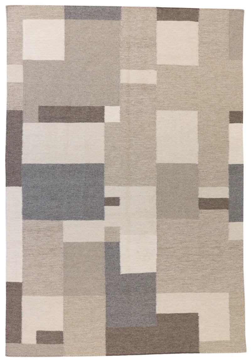 W 6 - L 9 - Kilim Fine/Wool All Over Rectangle - Finest Hand-Made Quality Wool - 65520