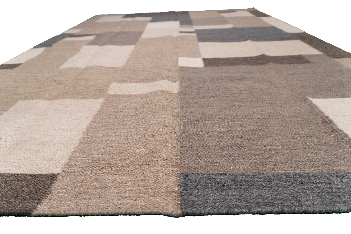 W 6 - L 9 - Kilim Fine/Wool All Over Rectangle - Finest Hand-Made Quality Wool - 65520