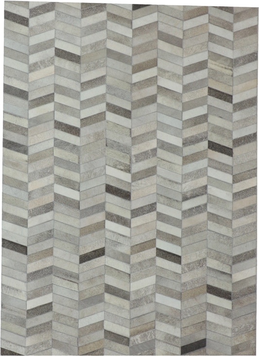 W 5 L 7 Cowhide Contemporary Rectangle Rug - 65658