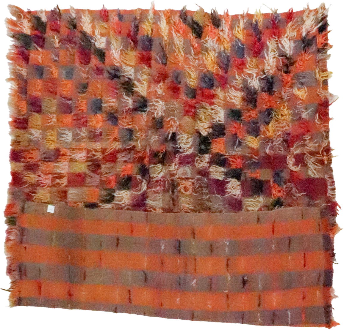 W 5.4 L 7.5 Tulu 100% Wool Hand-Woven All Over Design - 65715