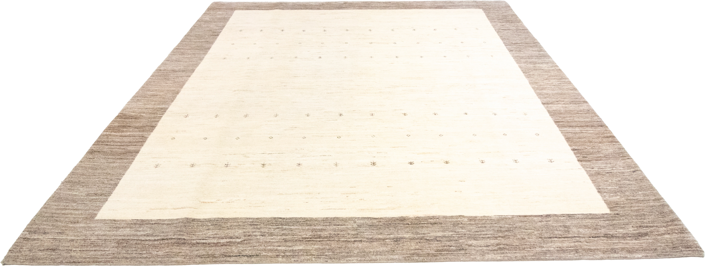 W 8.2 L 9.9 Gabbeh 100% Wool Hand-Woven Contemporary Design - 65960