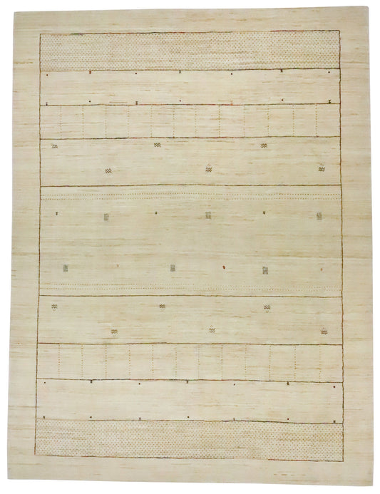 9 x 12 - Gabbeh Fine/Wool All Over Rectangle - Hand Knotted Rug — 65965