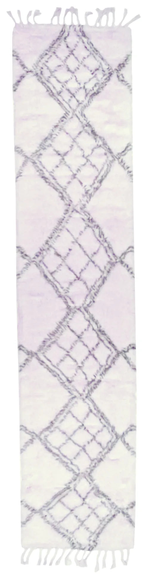 2.7 x 10.2 - Moroccan Fine/Wool Kilim Rectangle - Finest Hand-Made Quality Wool — 65984