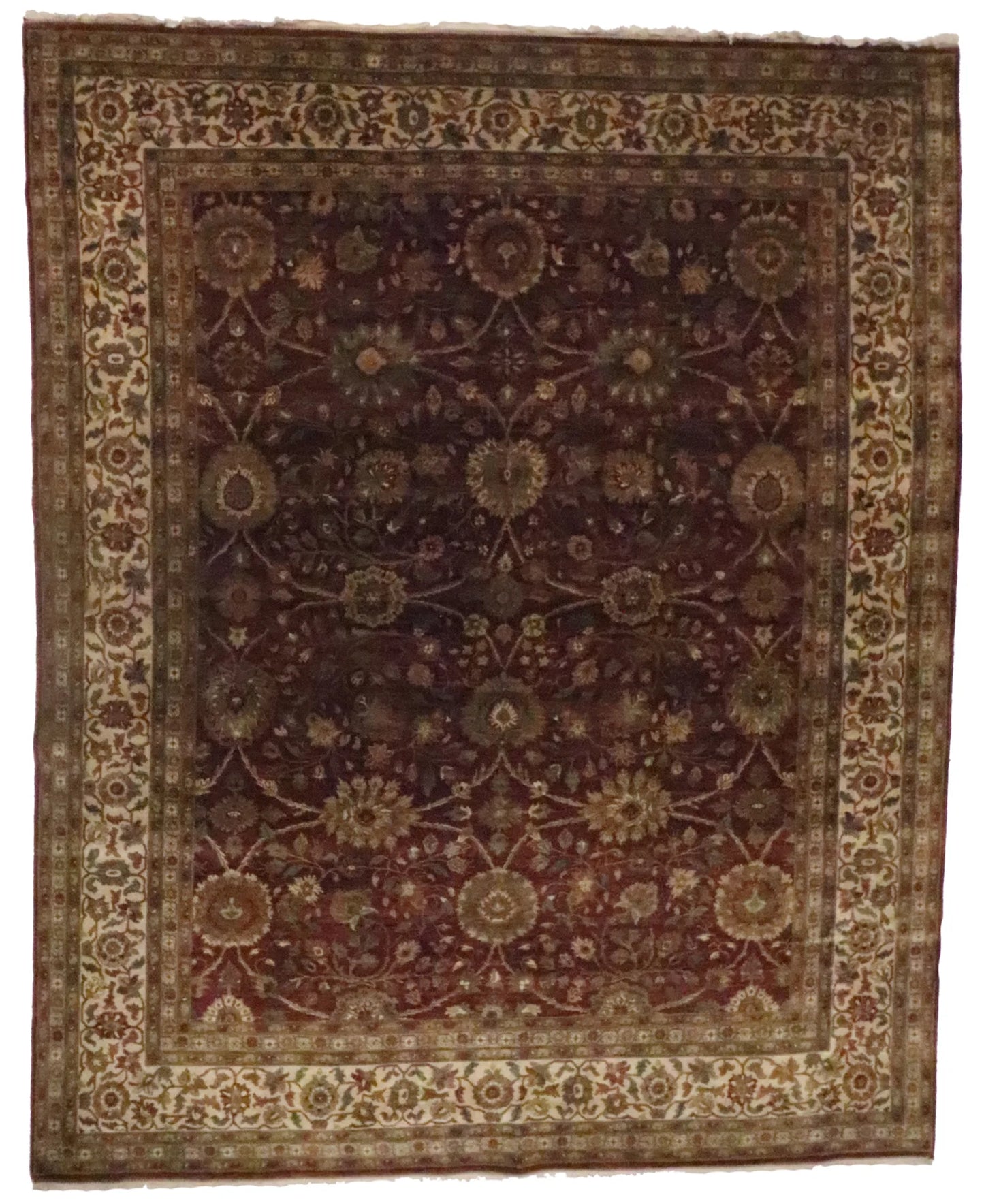 11.10 x 14.7 - Ziegler Fine/Wool All Over Rectangle - Hand Woven Rug — 66077