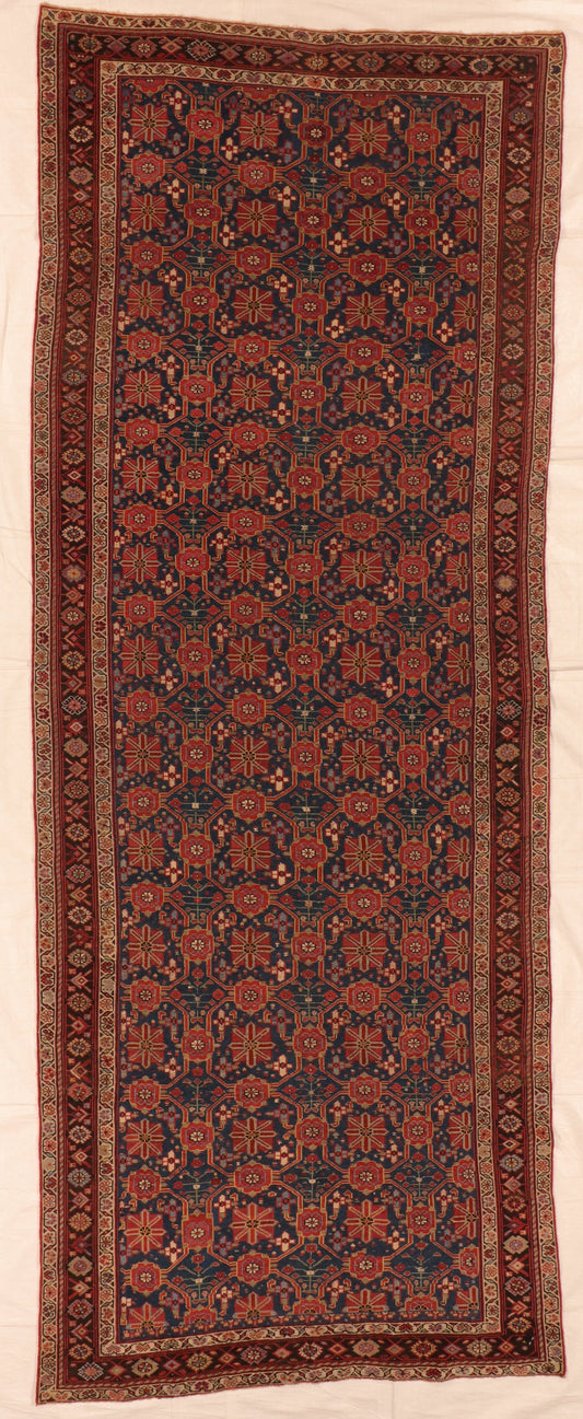 6 x 14 - Bijar Antique/Wool All Over Rectangle - Hand Knotted Rug — 66112