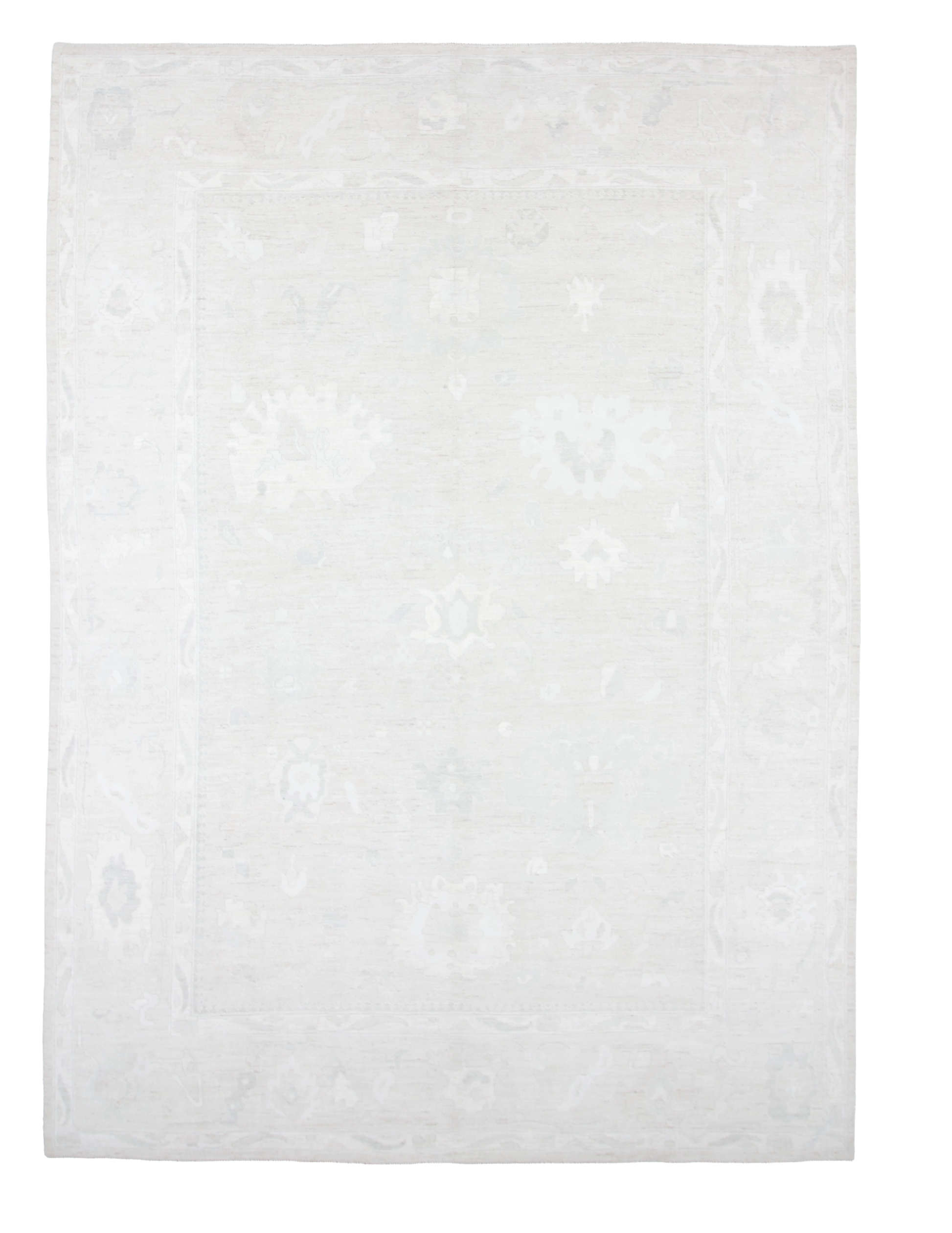 W 10 L 13.8 100% Wool Hand-Woven All-Over Design - 66133
