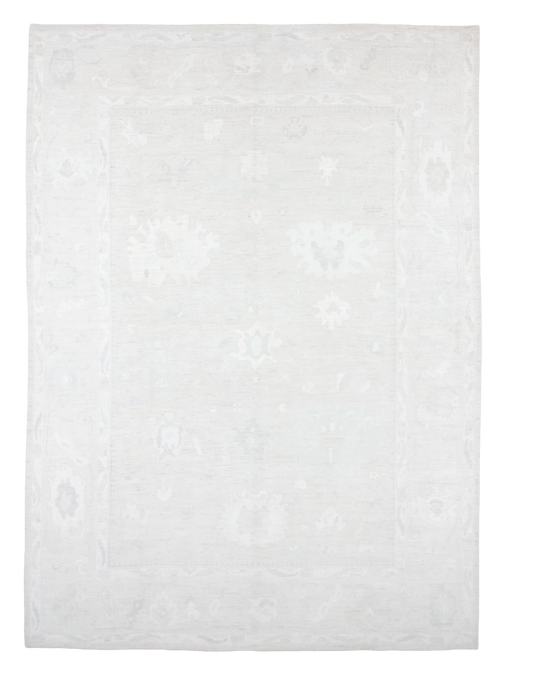 W 10 L 13.8 100% Wool Hand-Woven All-Over Design - 66133