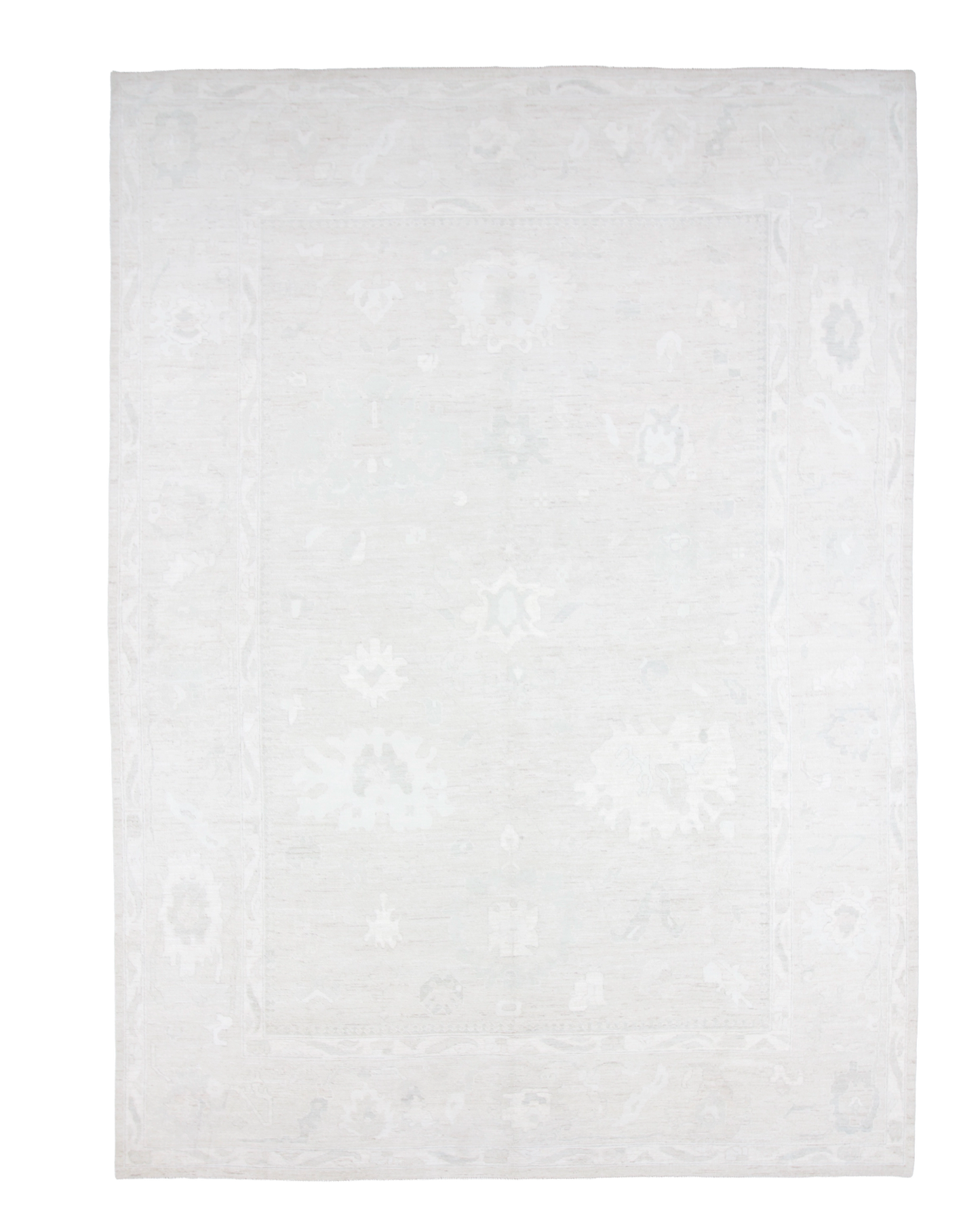 W 10 L 13.8 Oushak 100% Wool Hand-Woven - 66133