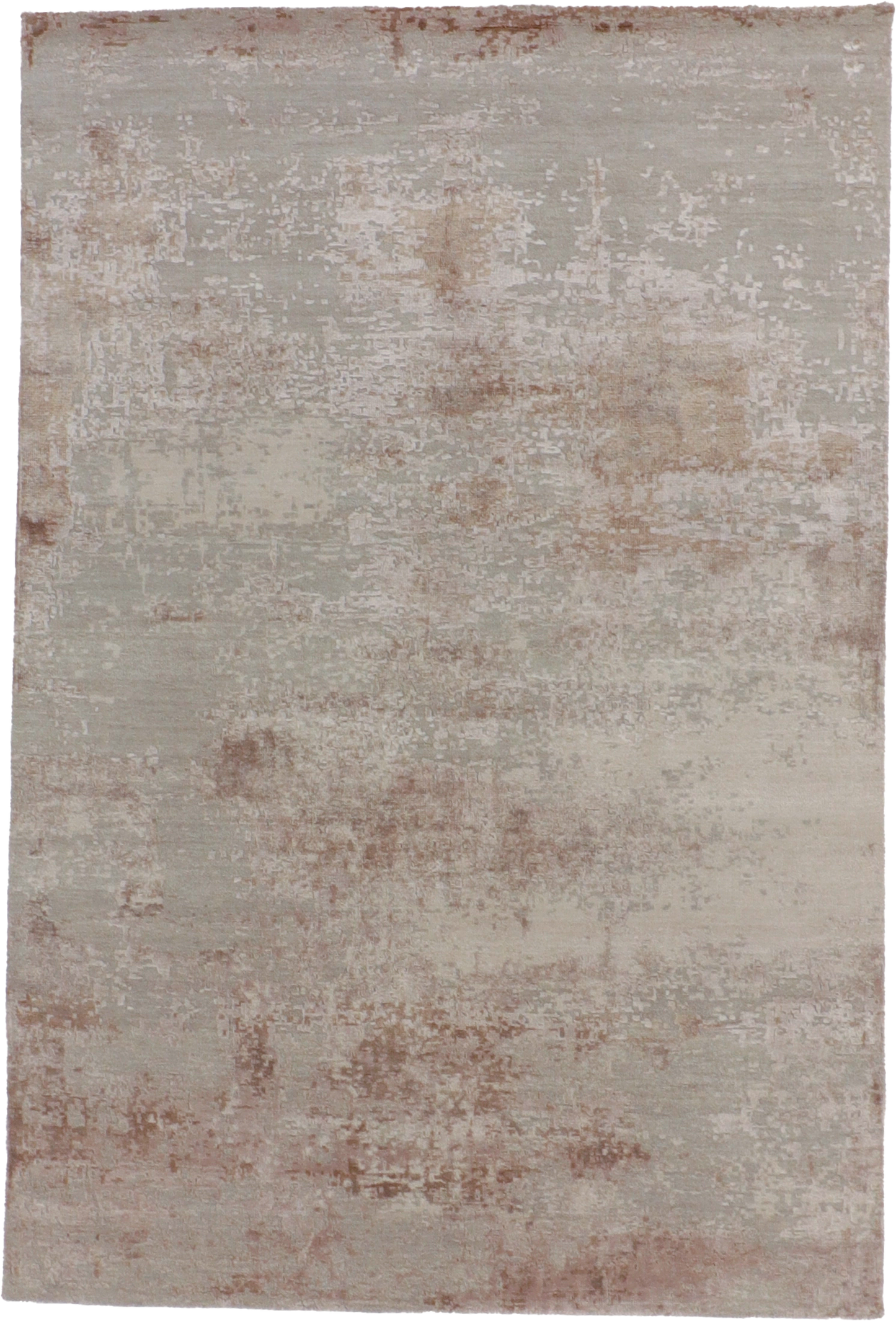 W 6.1 L 9.1 Modern 100% Wool Handmade All Over Design - 66152
