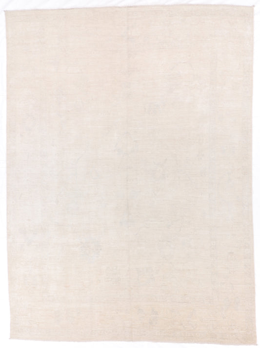 W 9 L 12.6 Oushak 100% Wool Handmade Persia All Over Design - 66201