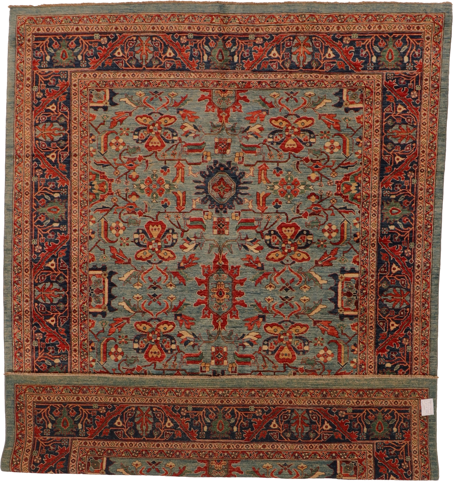 W 8.10 L 11.8 Gashgaie 100% Wool Hand-Woven All-Over Design - 66306