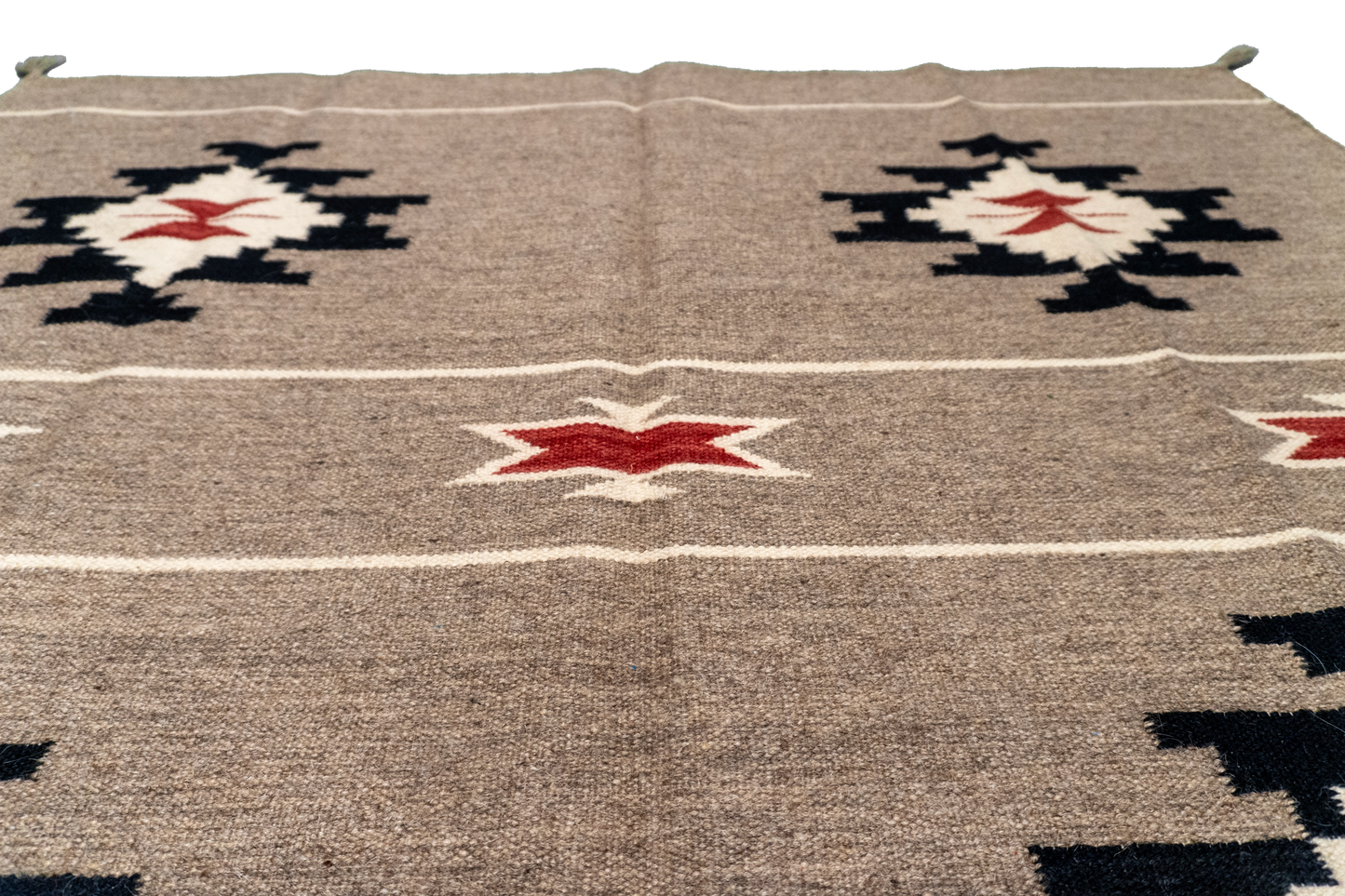 W 5 L 6.11 Kilim 100% Wool Hand-Woven All-Over Design - 66312